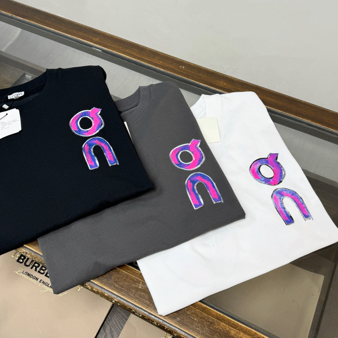 Spring and summer new products, latest short sleeved round neck T-shirt