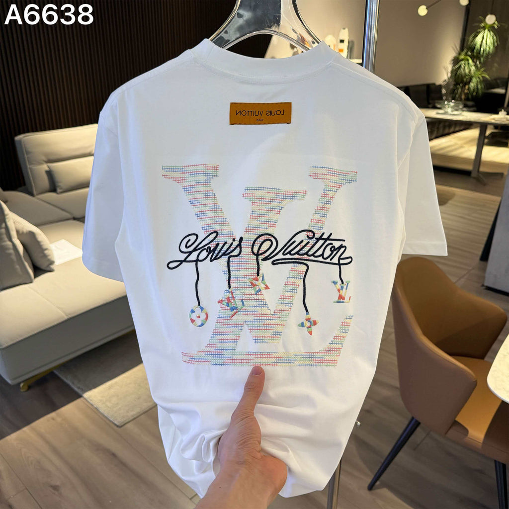 26ss new embroidered short sleeved shirt