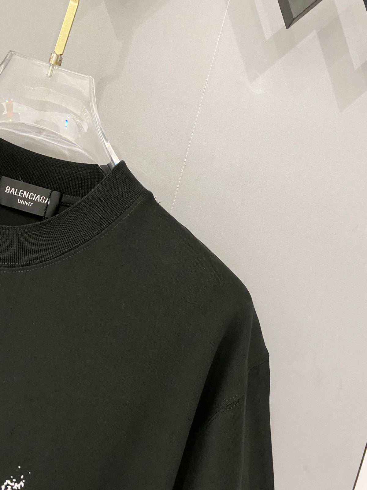 Classic letter printed pure cotton T-shirt -8