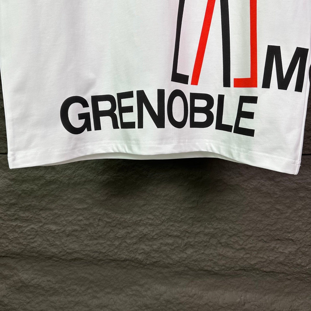 New large letter printed logo couple's short sleeved T-shirt