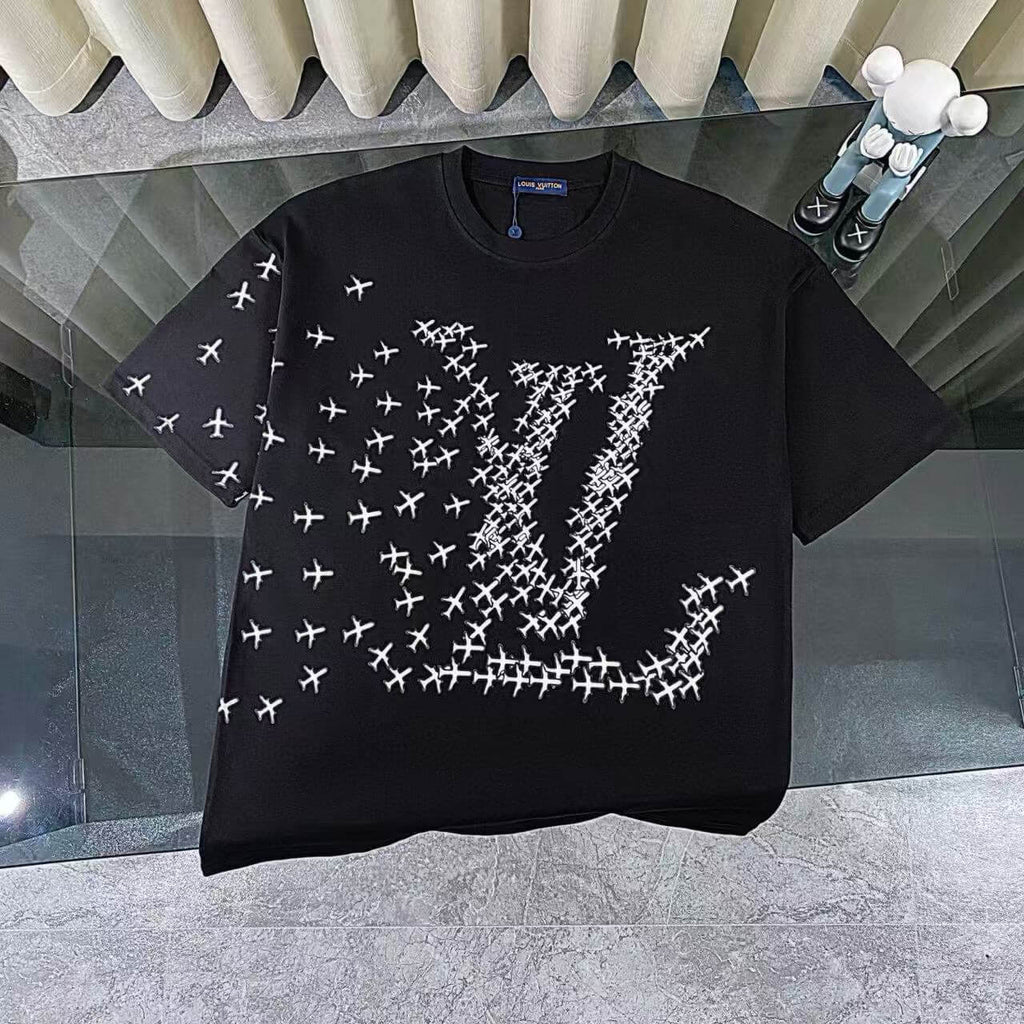 Airplane Print T-Shirt