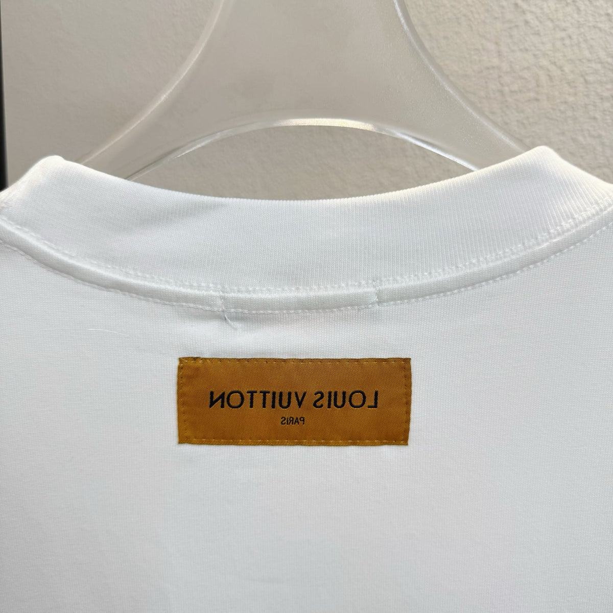 Flame Crack Logo Graffiti Letter Round Neck Short Sleeve
