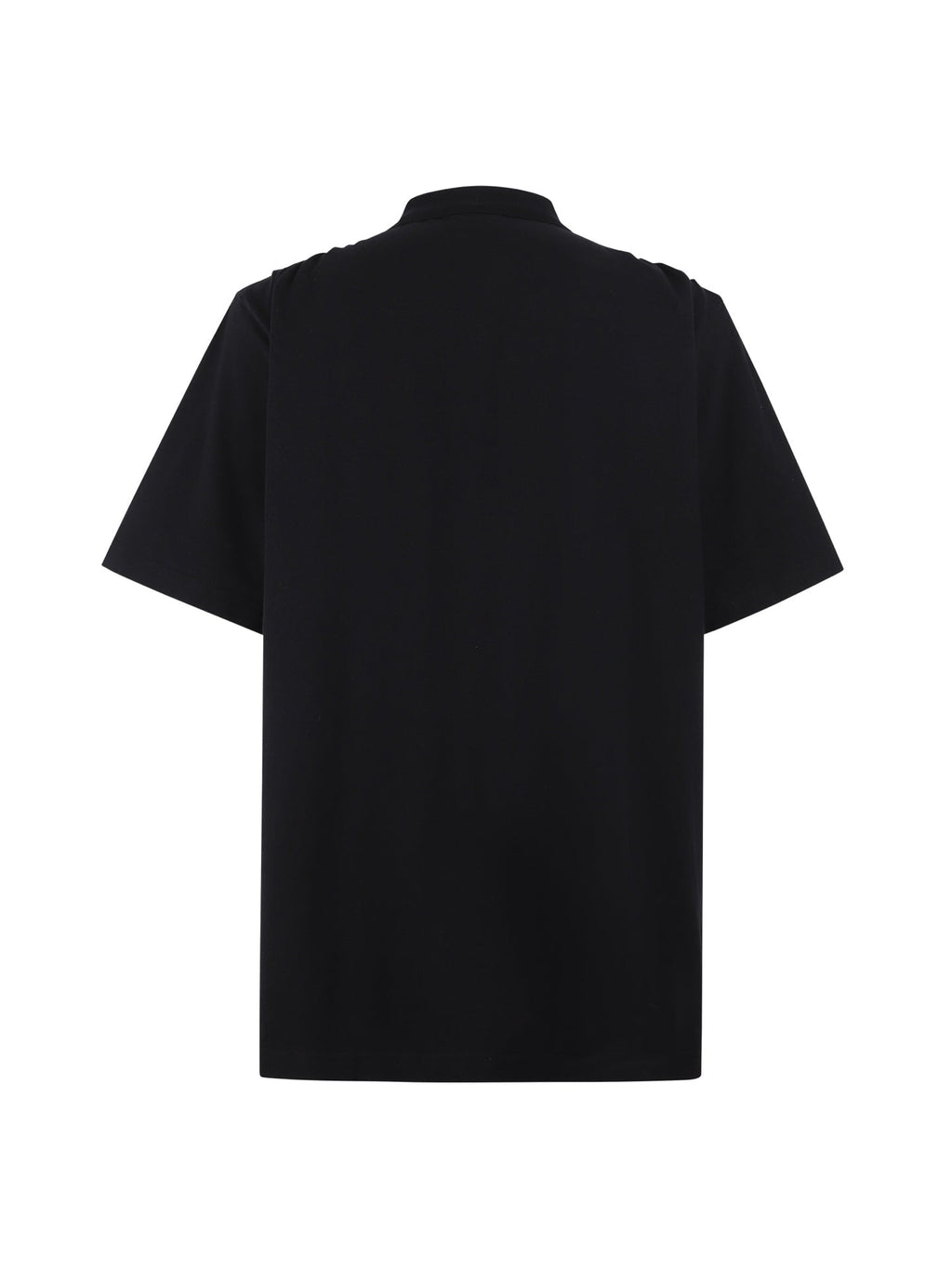 Polo collar cotton bead fabric shirt
