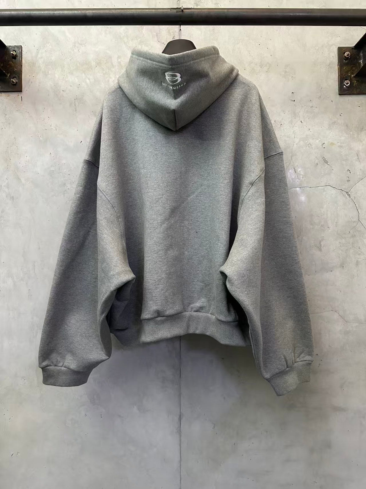 New double ring embroidered hooded jacket