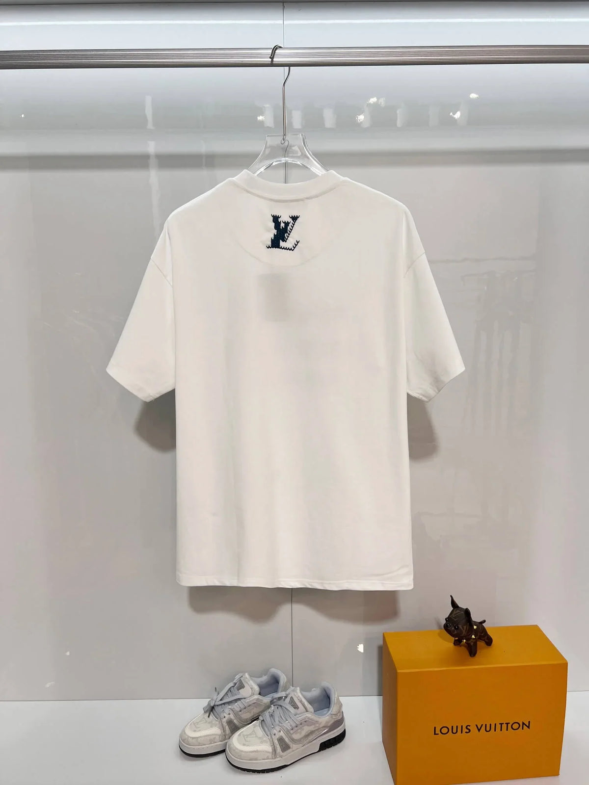 Heavy Embroidery Chest T-Shirt