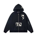 New patch printed jacket