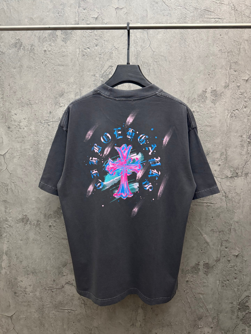 American painted couple short sleeved shirt