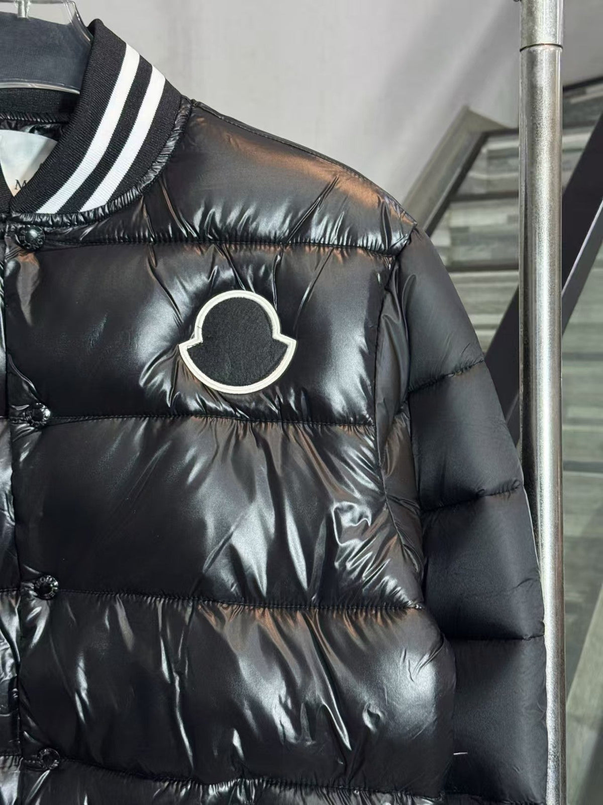 Bright down cotton baseball jacket