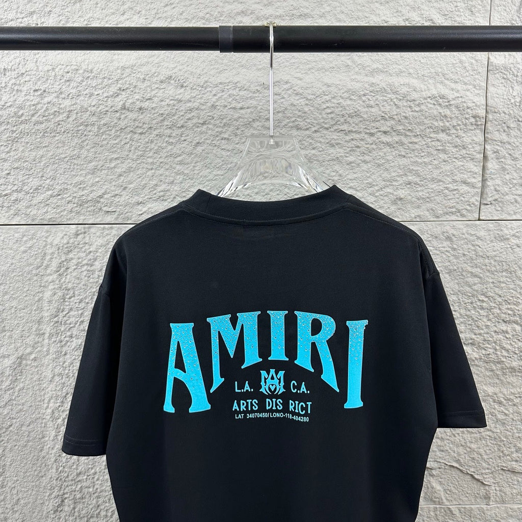 Classic letter hot stamping+plush technology unisex T-shirt
