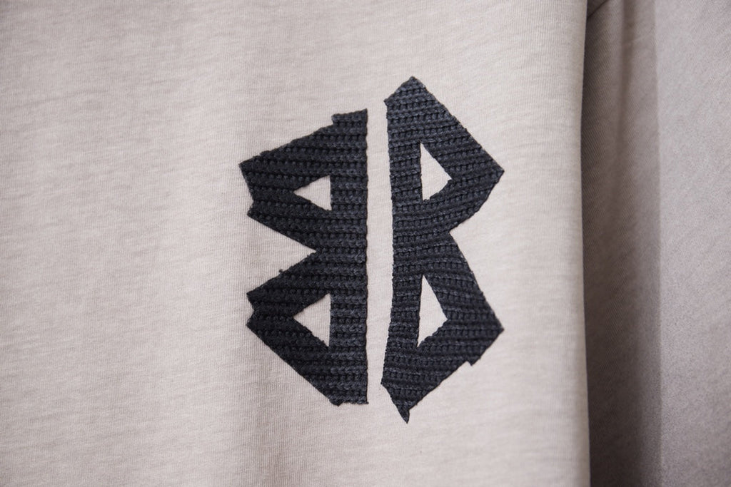 Letter towel short sleeved