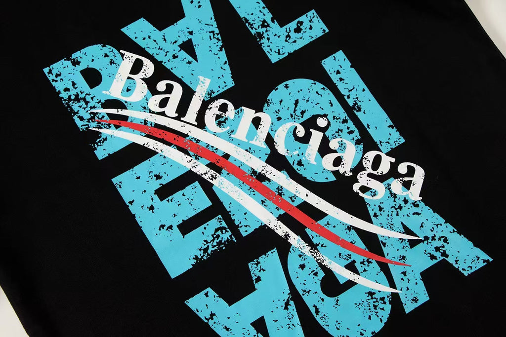 New letter printed short shirt
