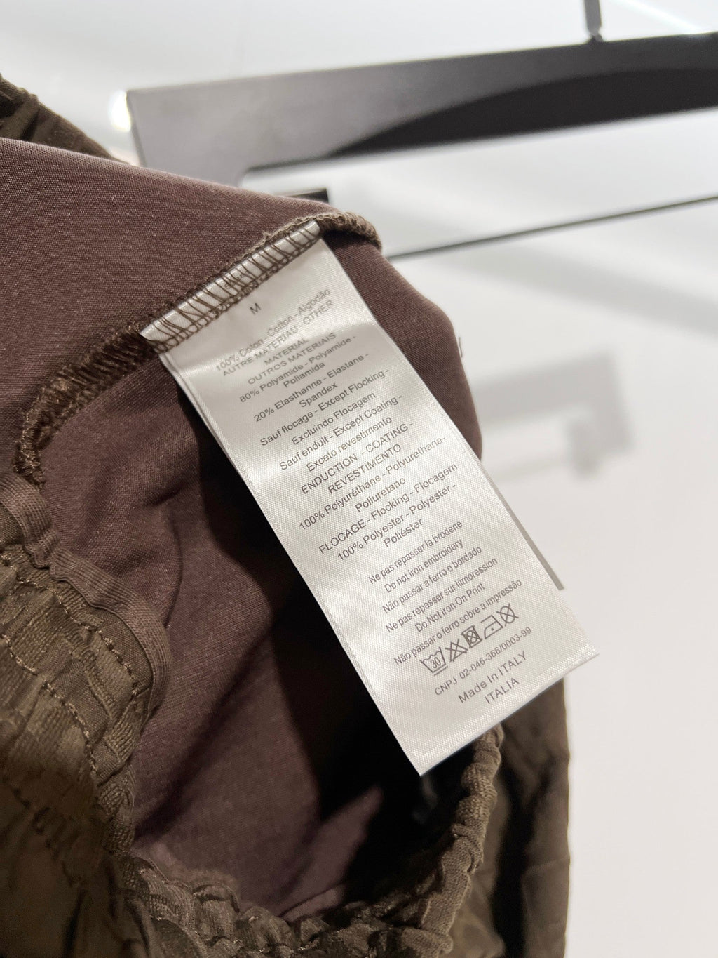 Full of floral letters, towel, jacquard casual shorts