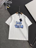 Summer new round neck short sleeved T-shirt