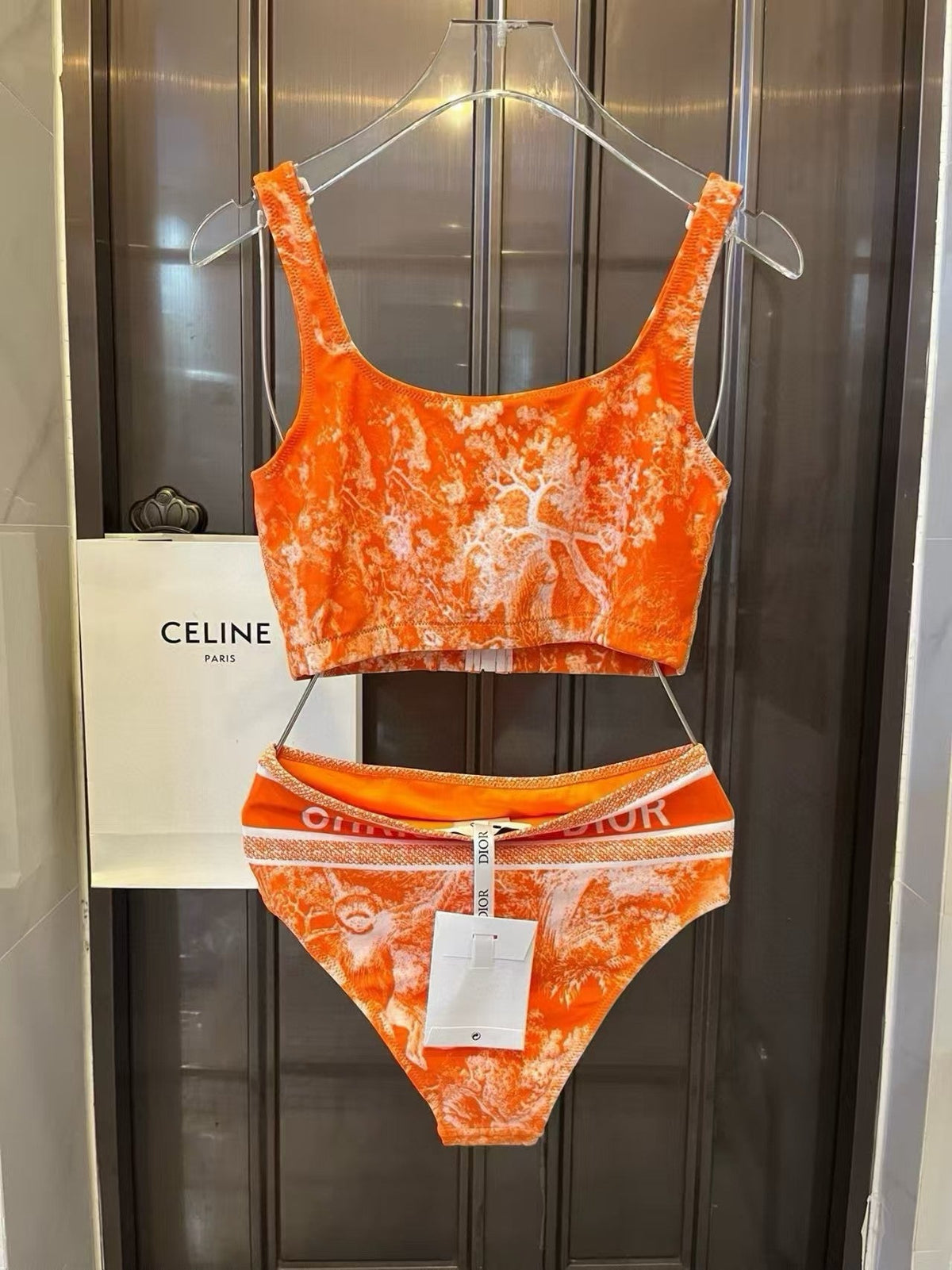 Hot selling sports split swimsuit