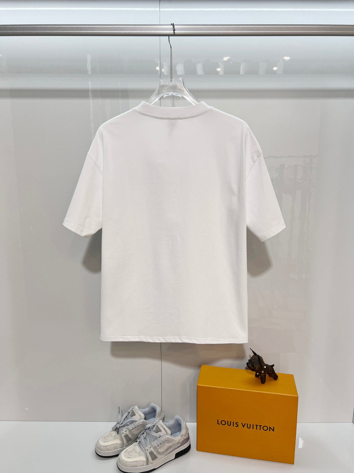 New Embroidered Rose Letter Short Sleeve