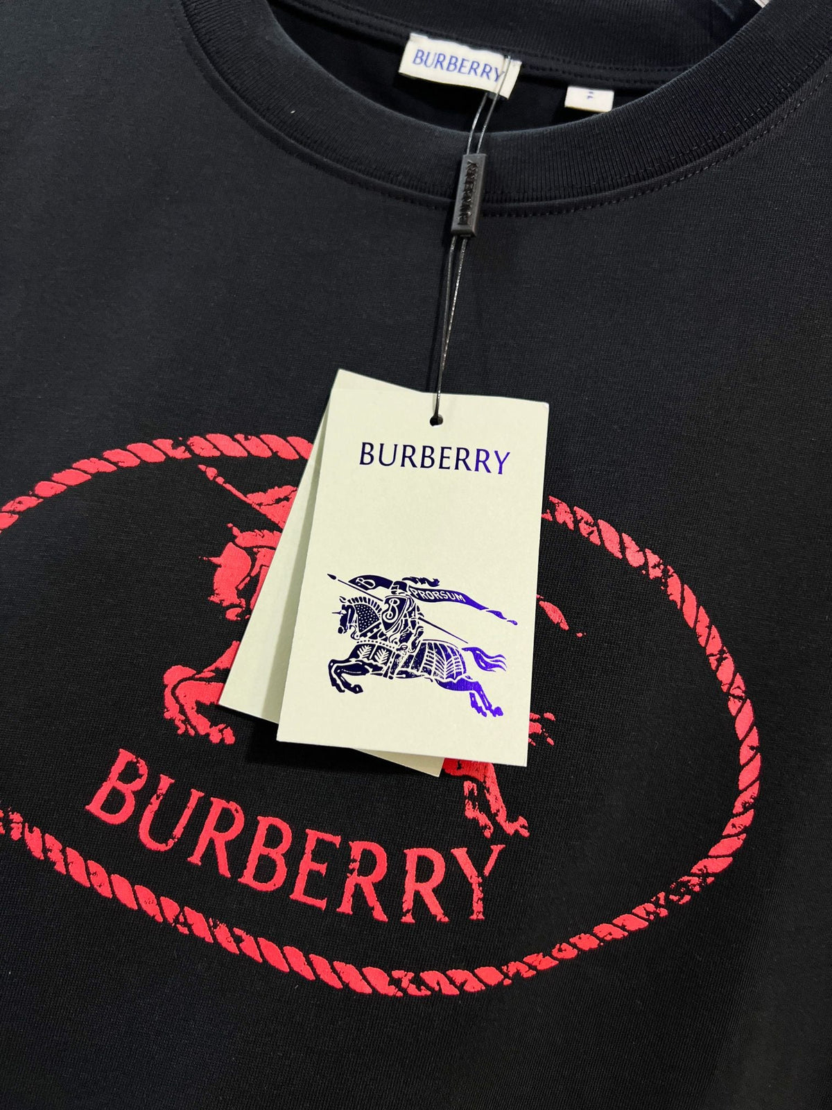 New digital printed red T-shirt