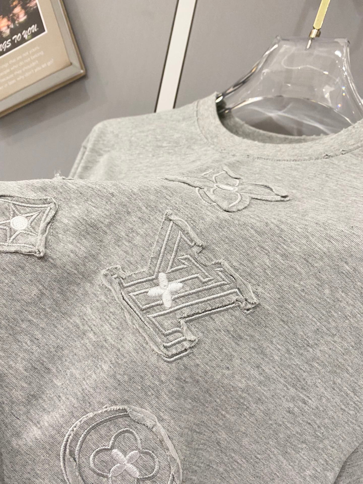 Grind and wash water to make old classic couple casual short sleeved T-shirt