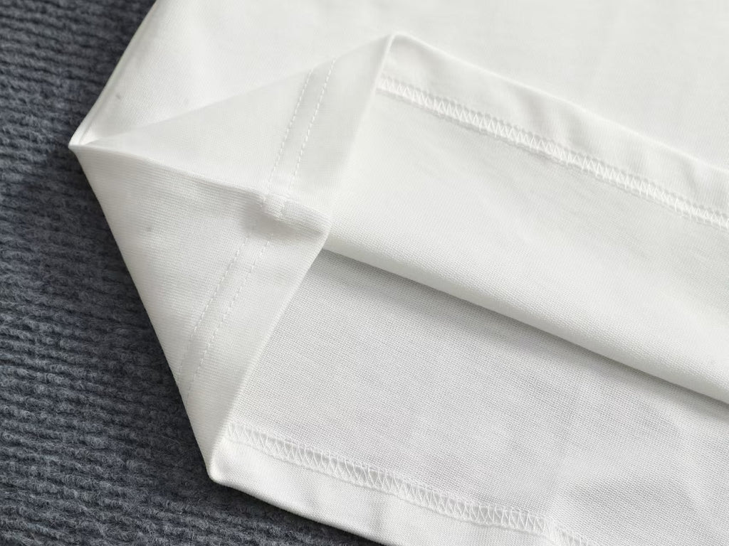 New printed letter short sleeved shirt