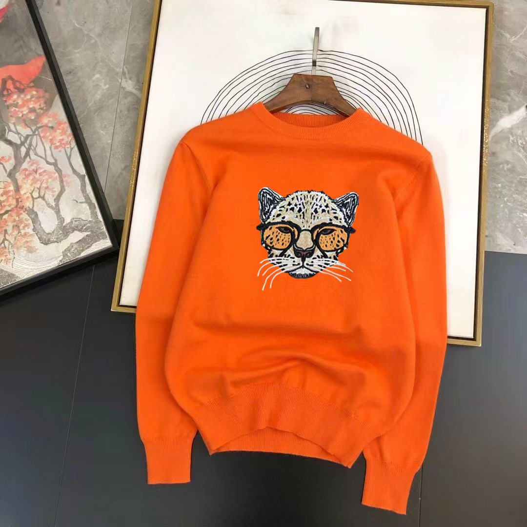 Hot selling embroidered sweater