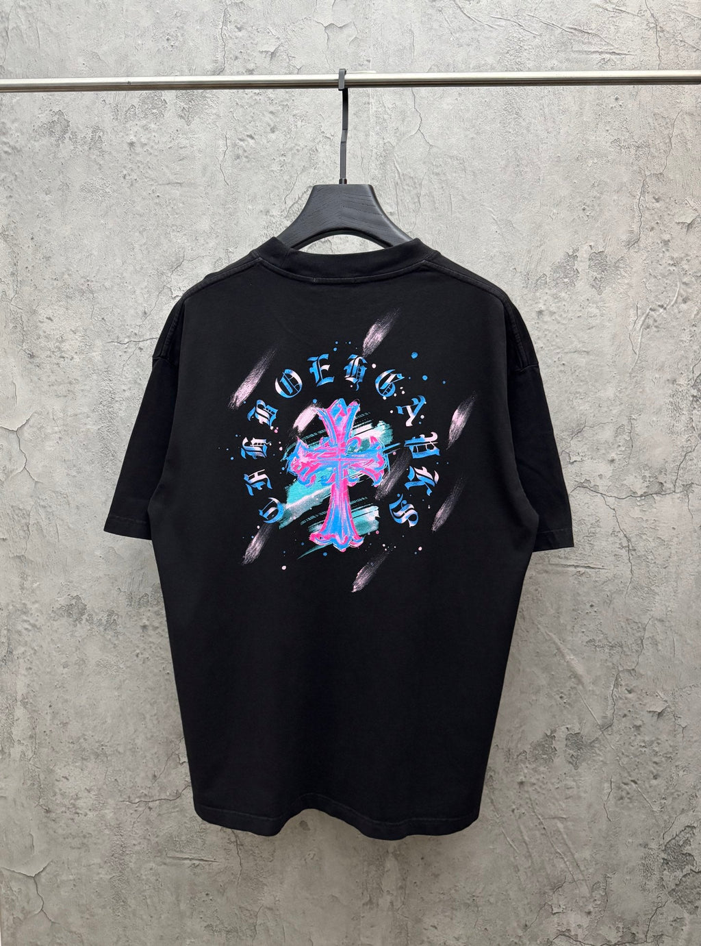American painted couple short sleeved shirt