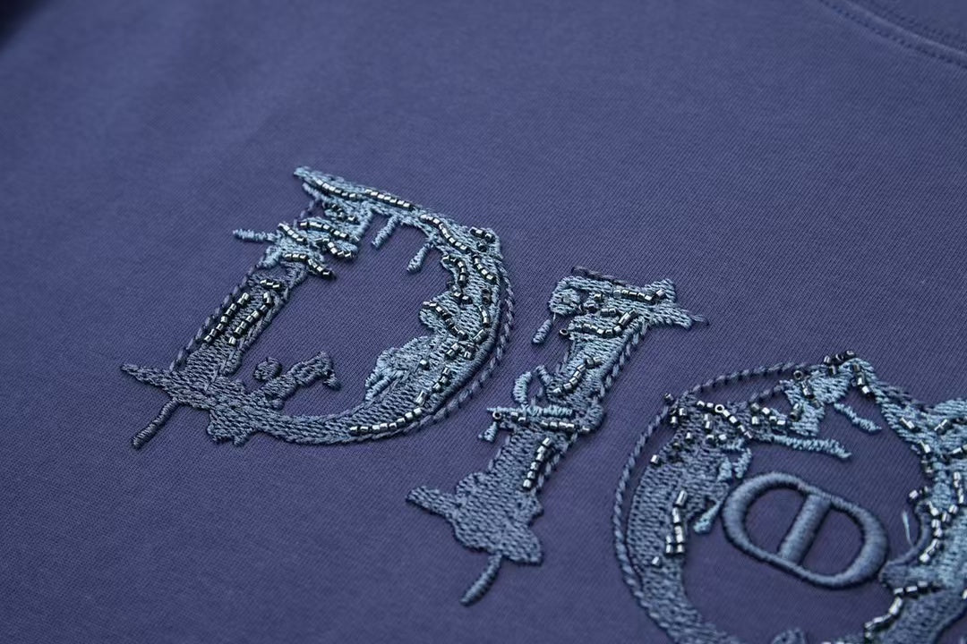 New Embroidered Short Sleeves