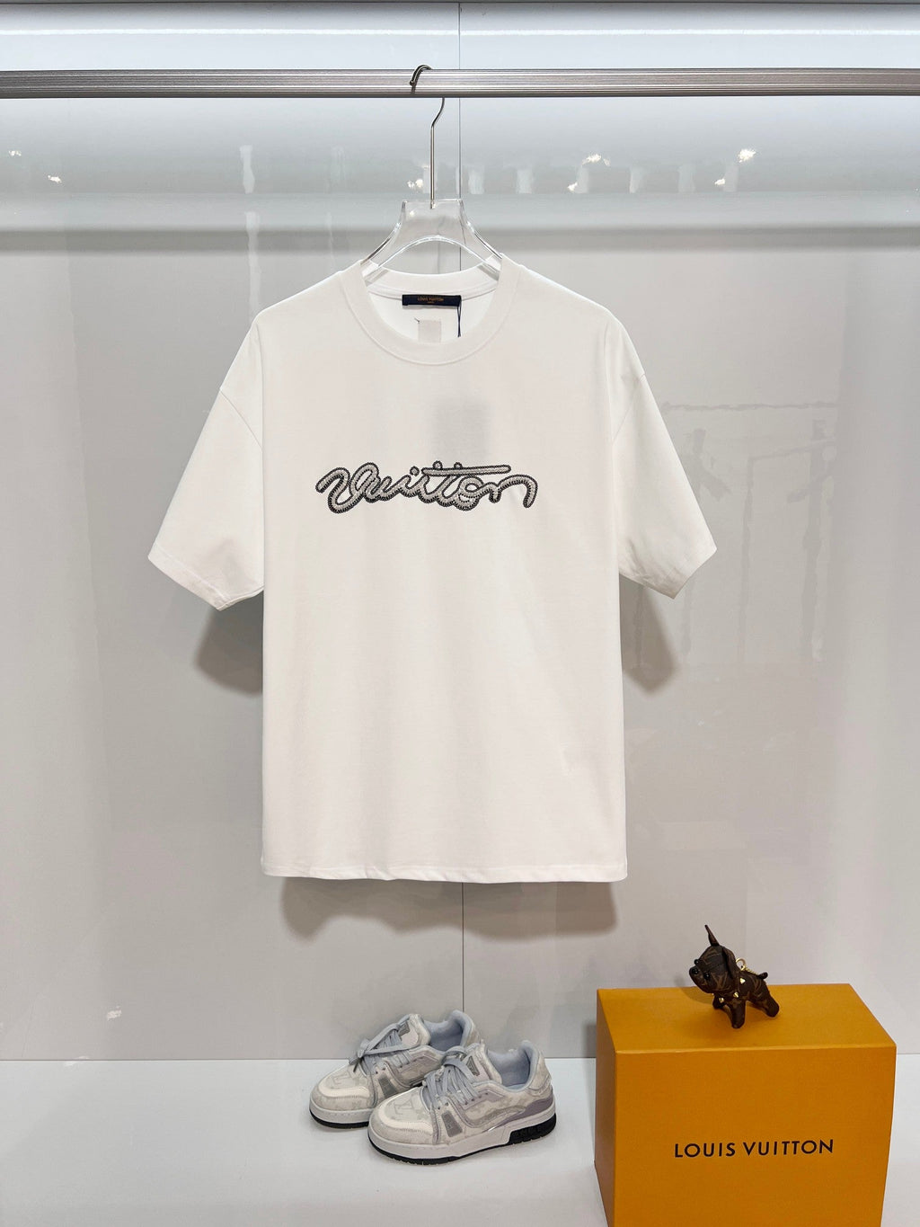 Heavy Industry Bead Letter T-shirt