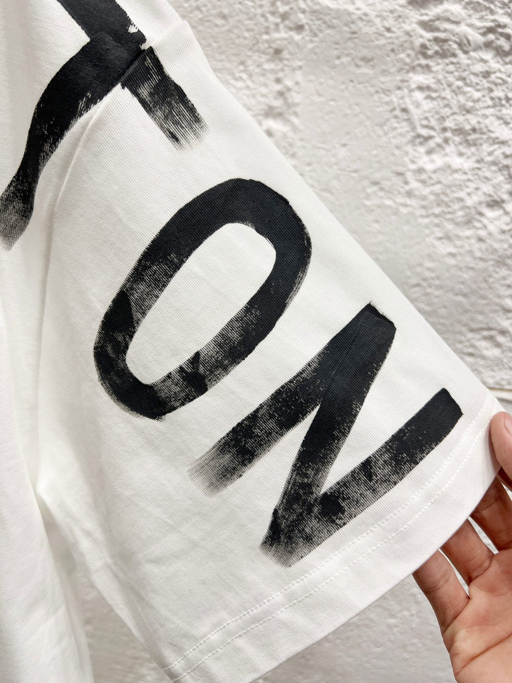 Loose fit hand-painted T-shirt