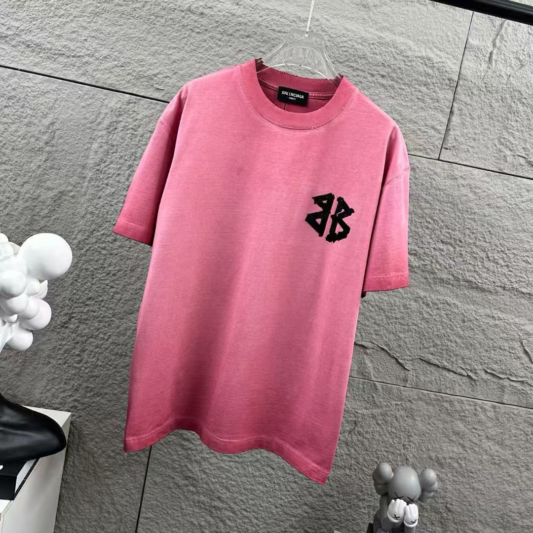 New style embroidered and rhinestone T-shirt