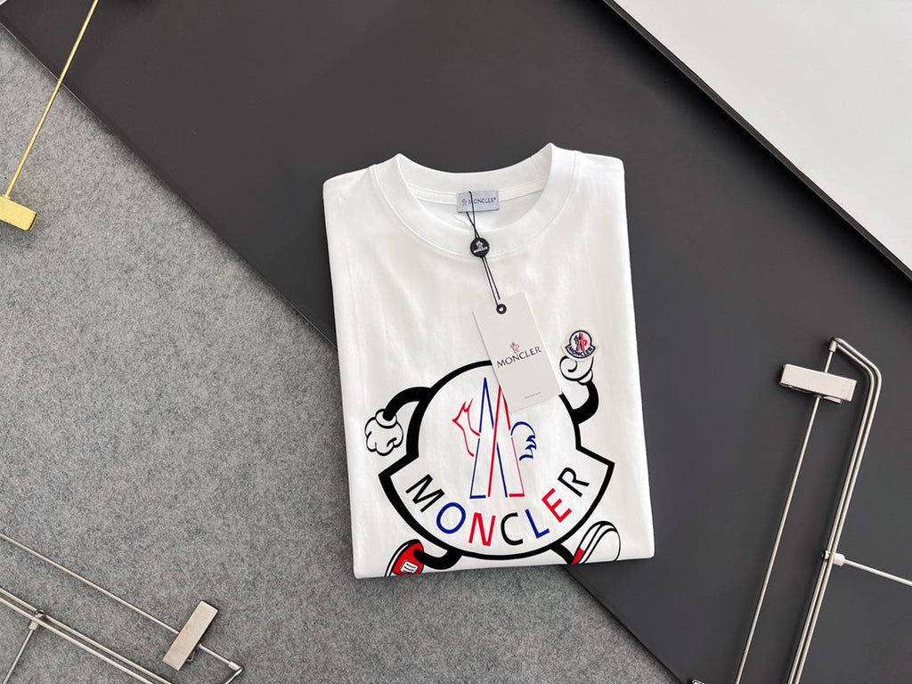 New round neck high-end pure cotton short sleeved T-shirt