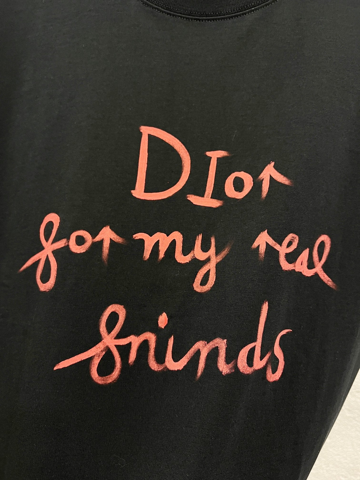 Loose hand drawn T-shirt -3