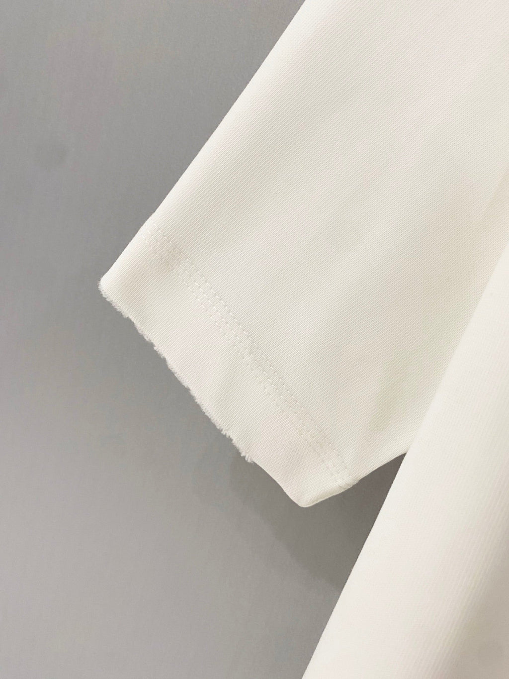 Classic letter printed pure cotton T-shirt -2