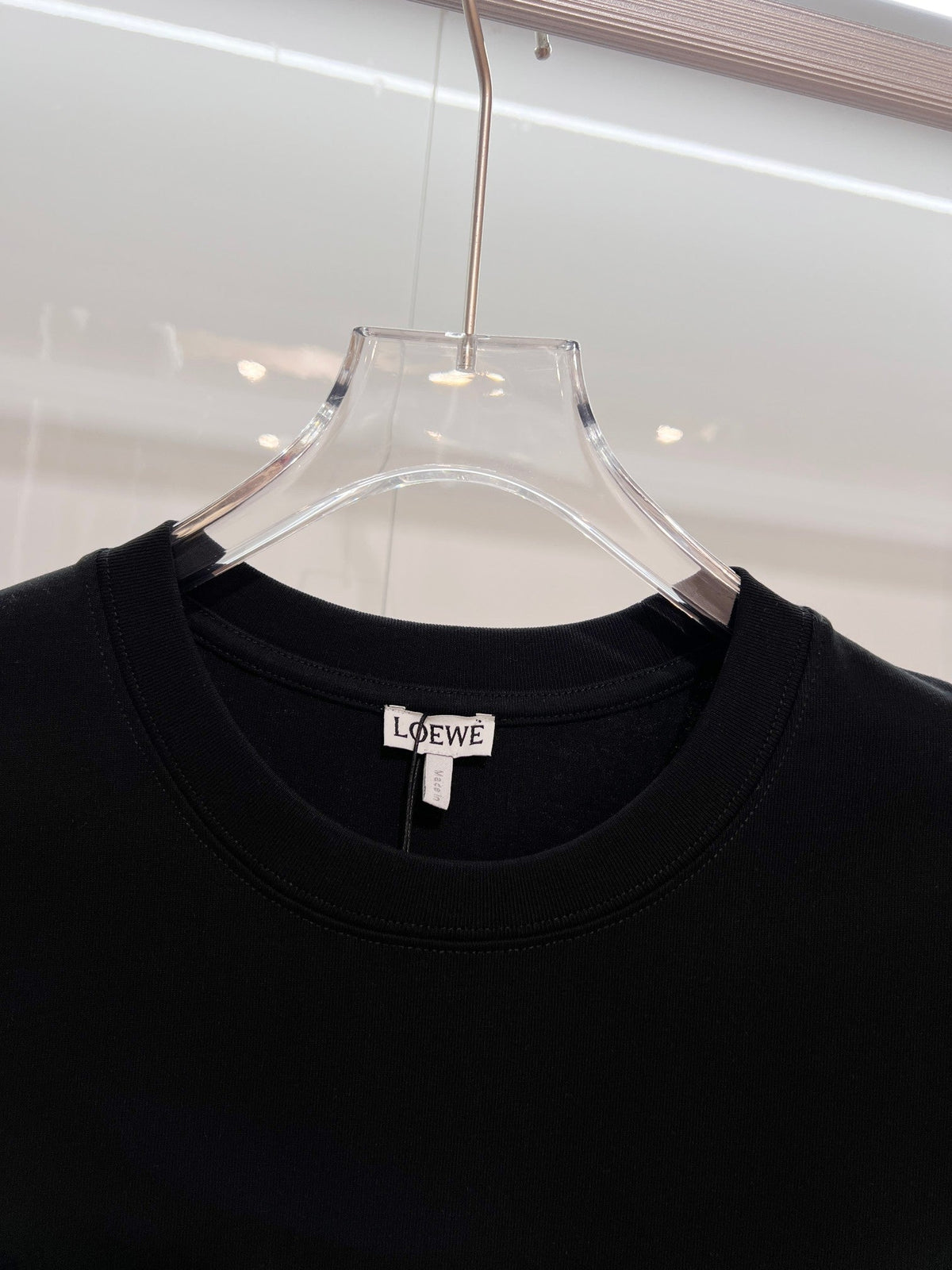 New Nine Grid Embroidered Short Sleeve