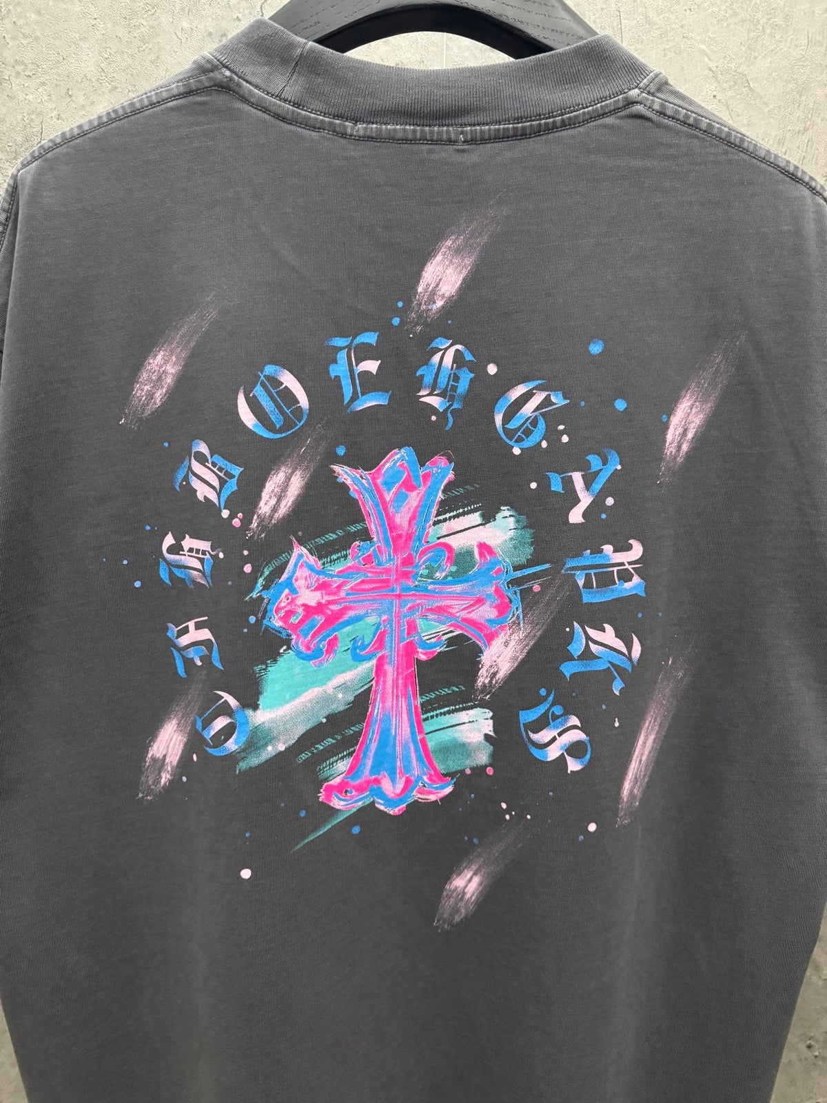American painted couple short sleeved shirt