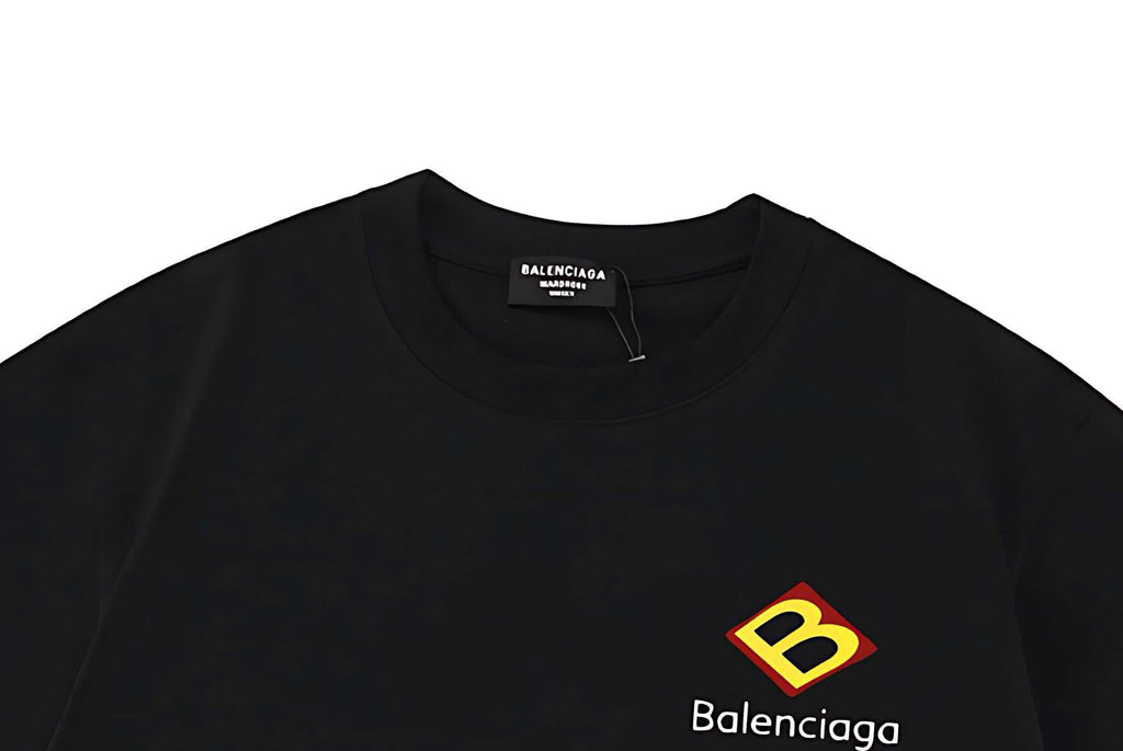 2026 New Multi Element Letter Printed Logo Men's and Women's Short sleeved T-shirt