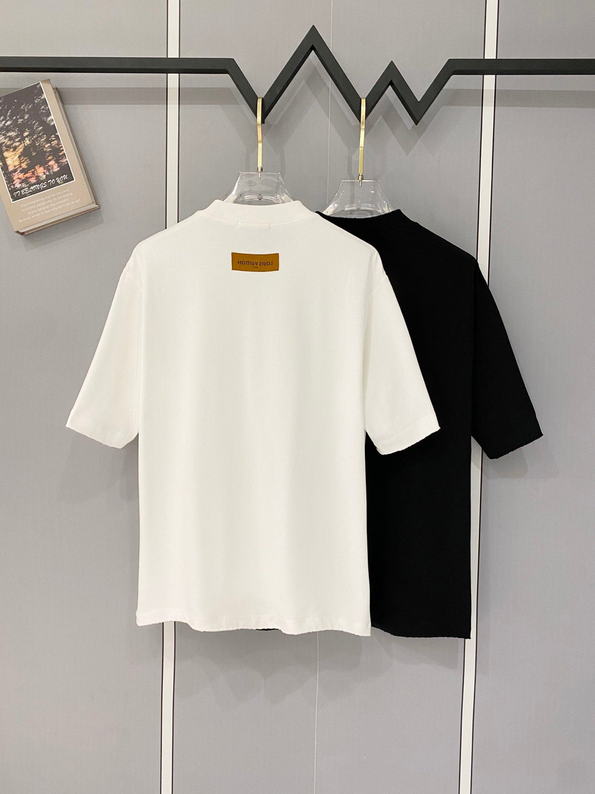 Classic letter printed pure cotton T-shirt