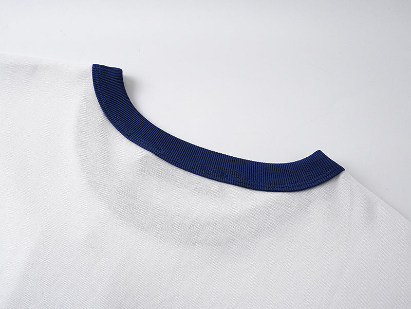 Latest Summer Logo Embroidered T-shirt