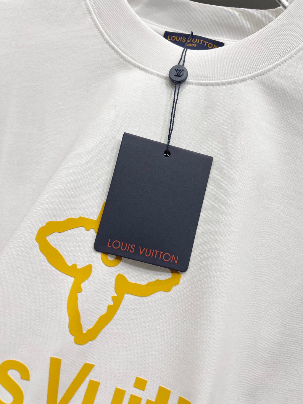 Classic letter three-dimensional craft short sleeved T-shirt