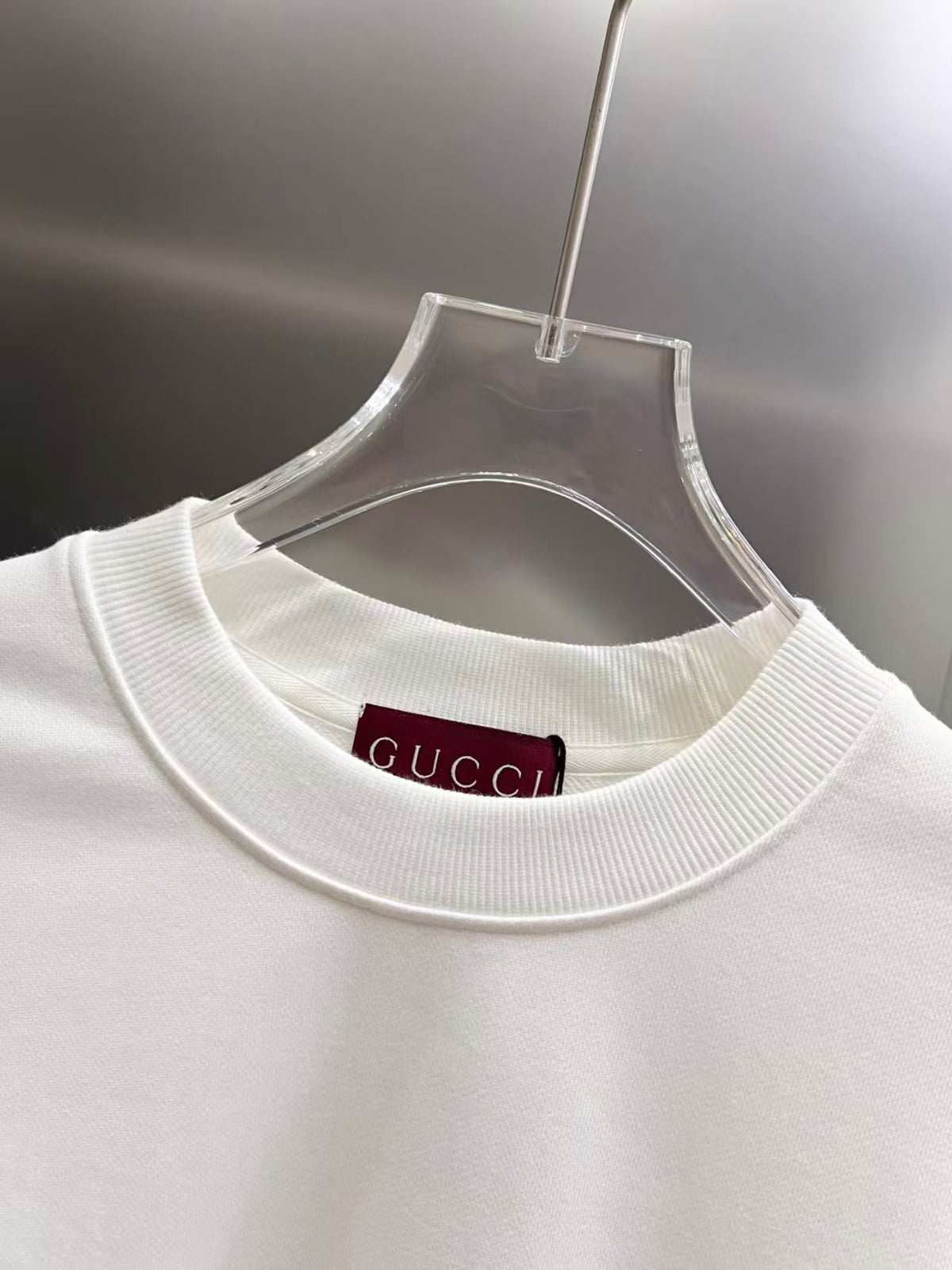 New flocking printed hoodie