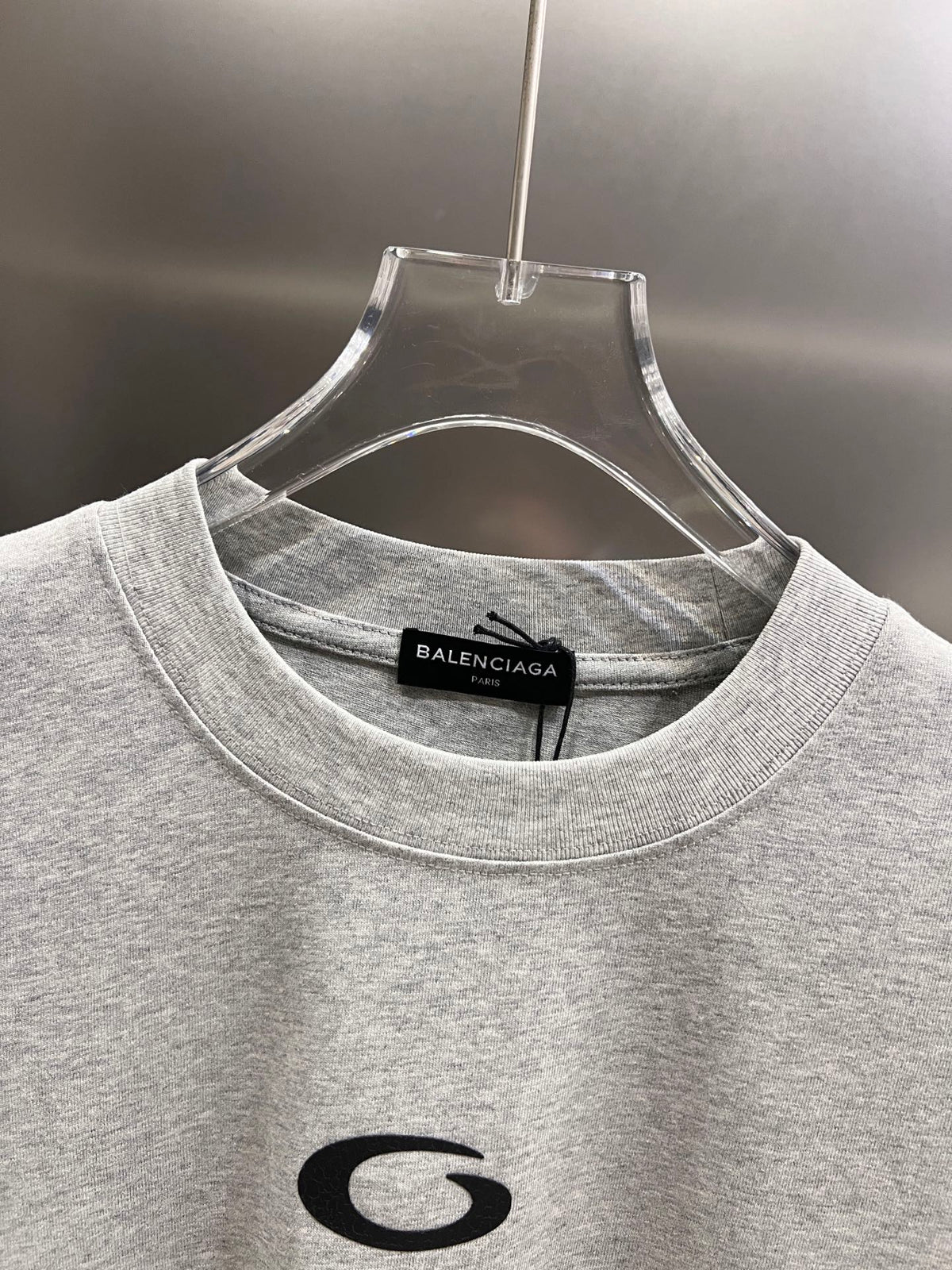 Customized double yarn plain cotton short sleeved T-shirt