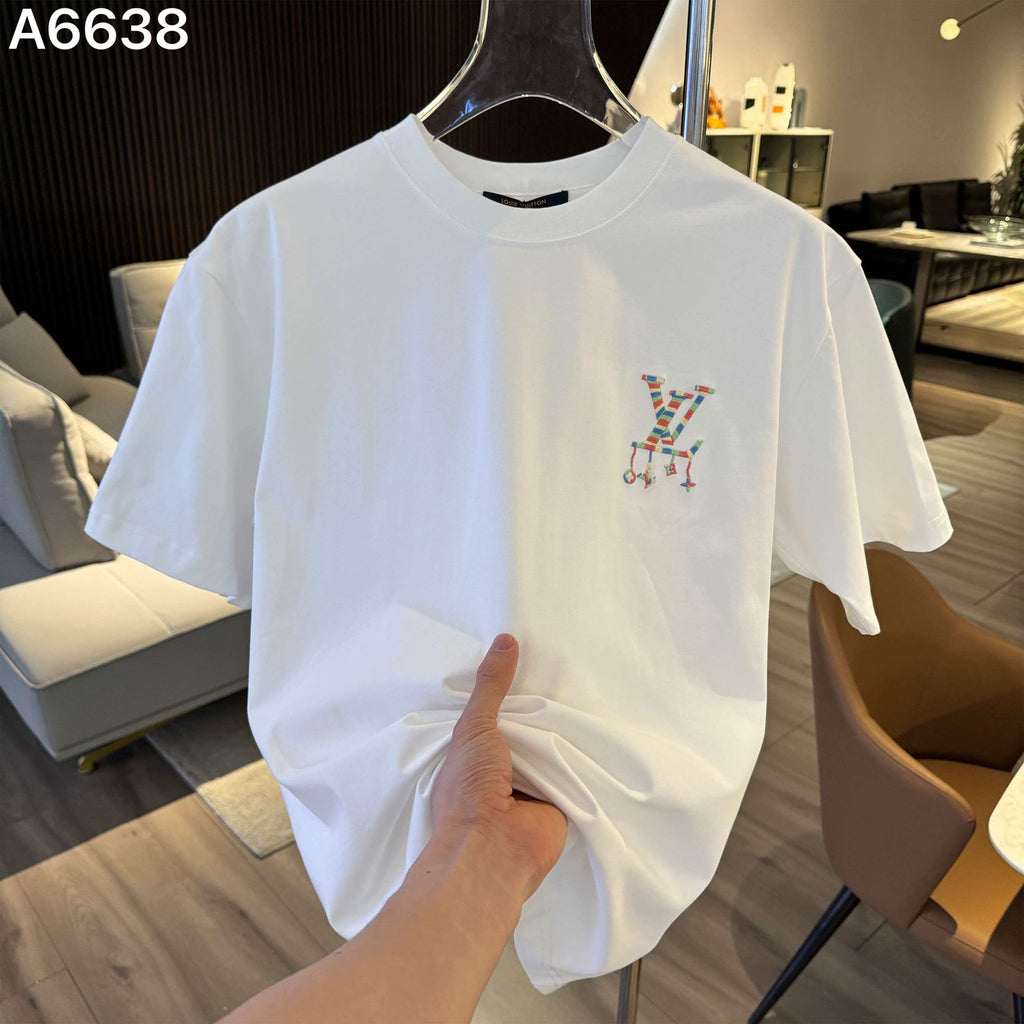 26ss new embroidered short sleeved shirt