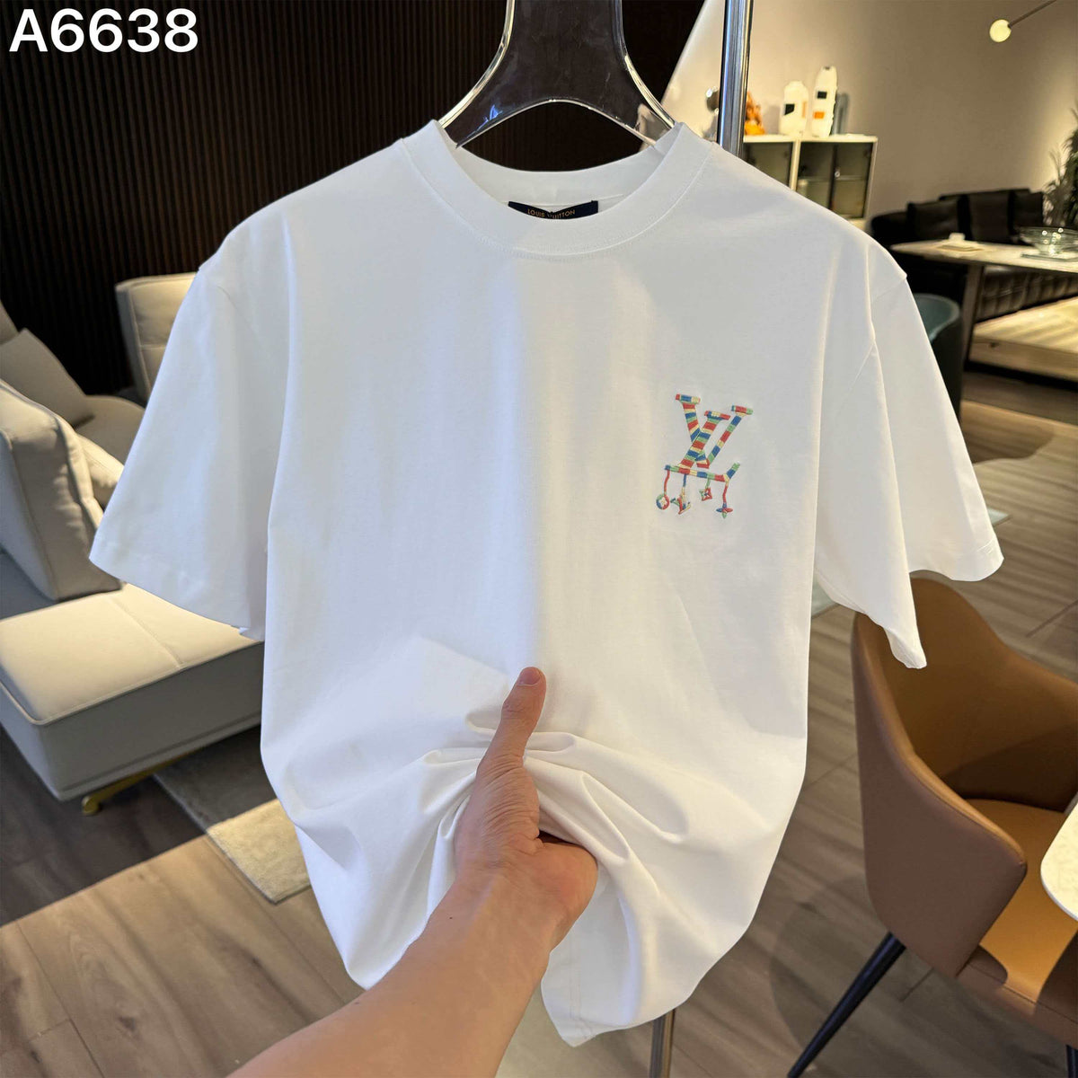 26ss new embroidered short sleeved shirt