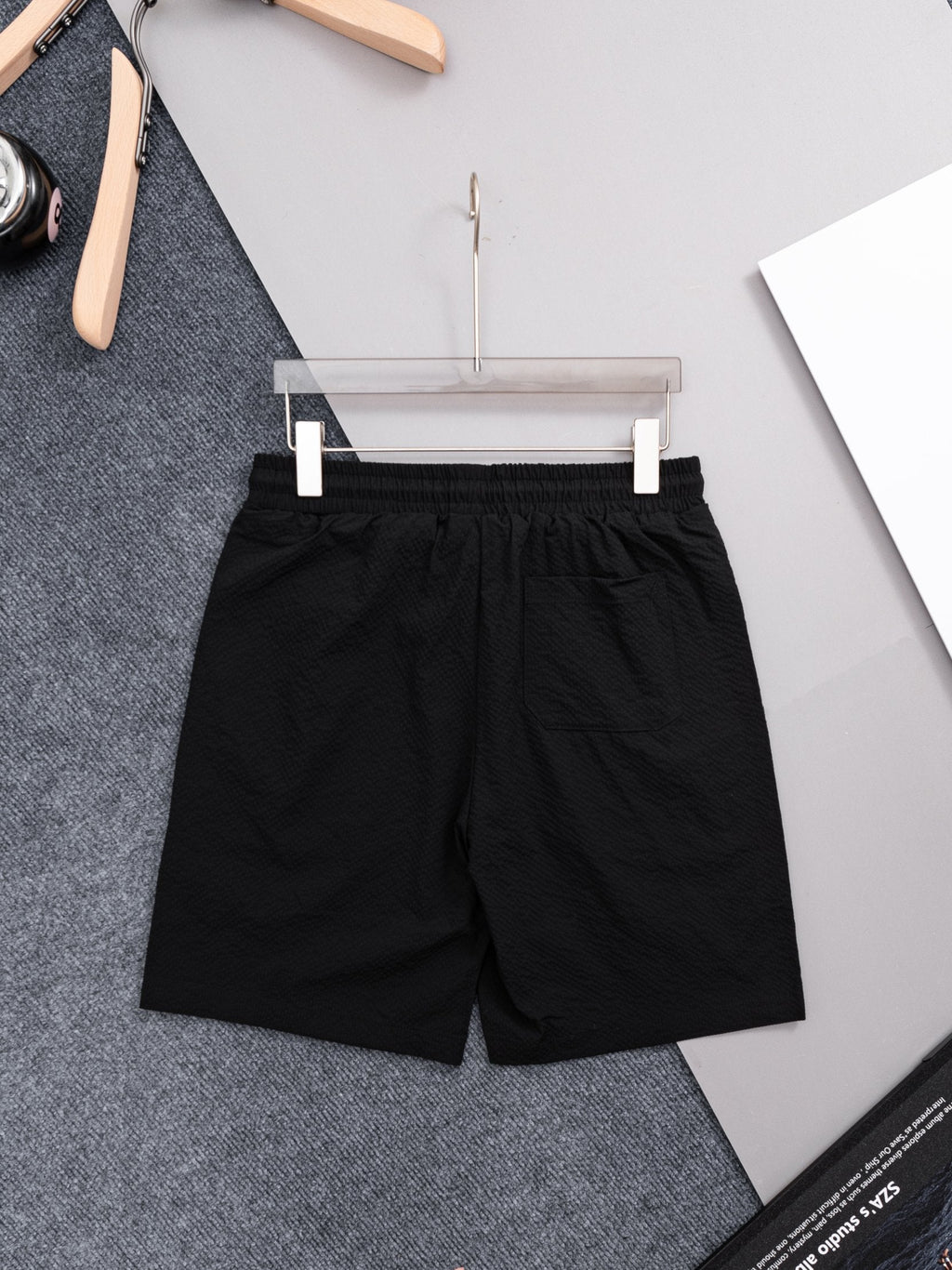 New waffle milk silk quick drying beach shorts