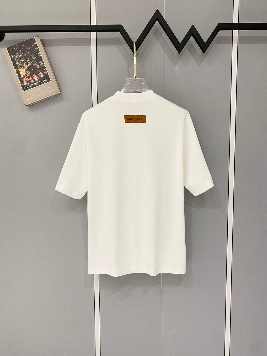 Classic letter printed pure cotton T-shirt -010
