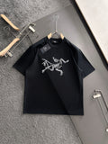 Summer new round neck pure cotton short sleeved T-shirt