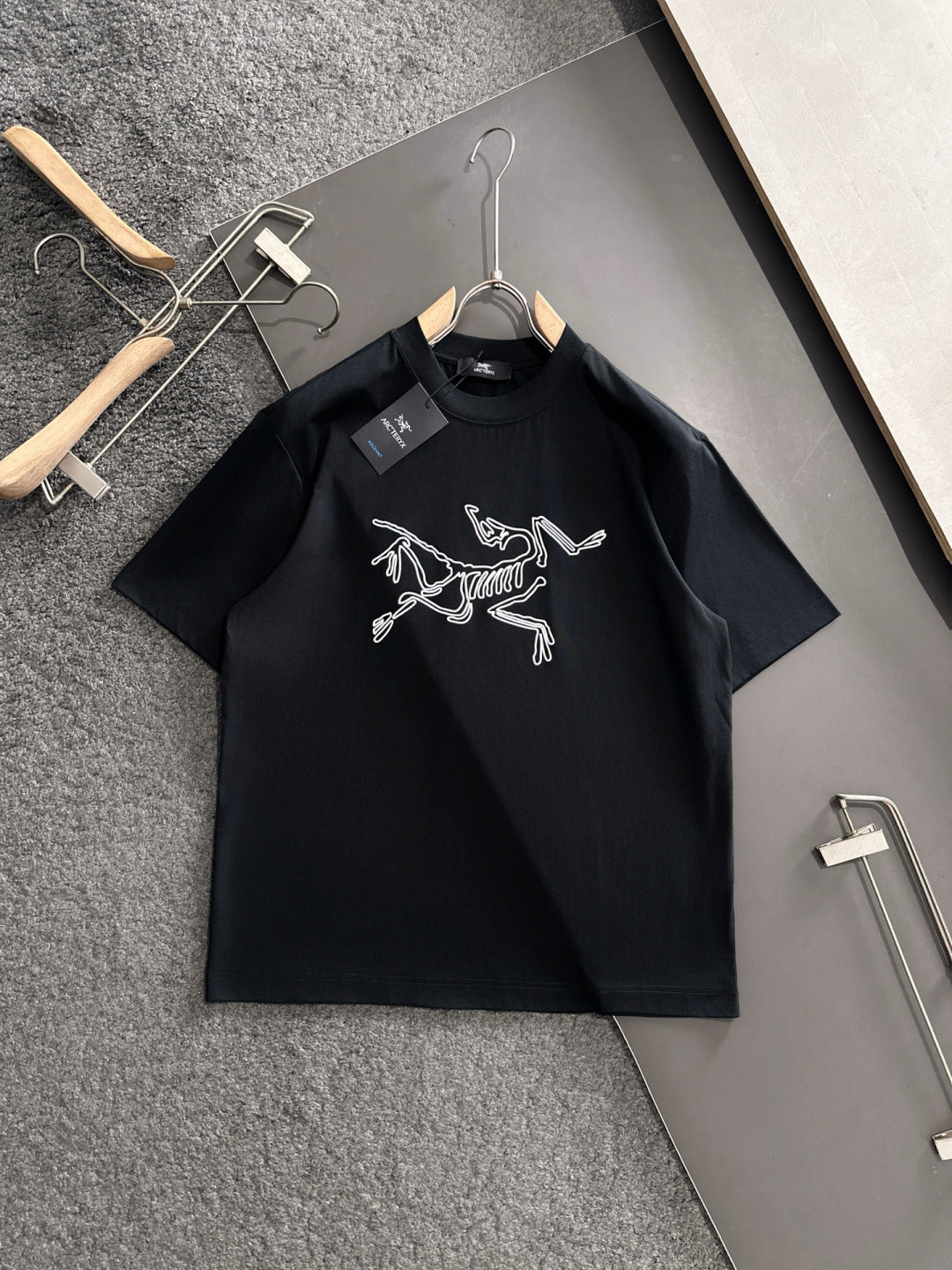 Summer new round neck pure cotton short sleeved T-shirt