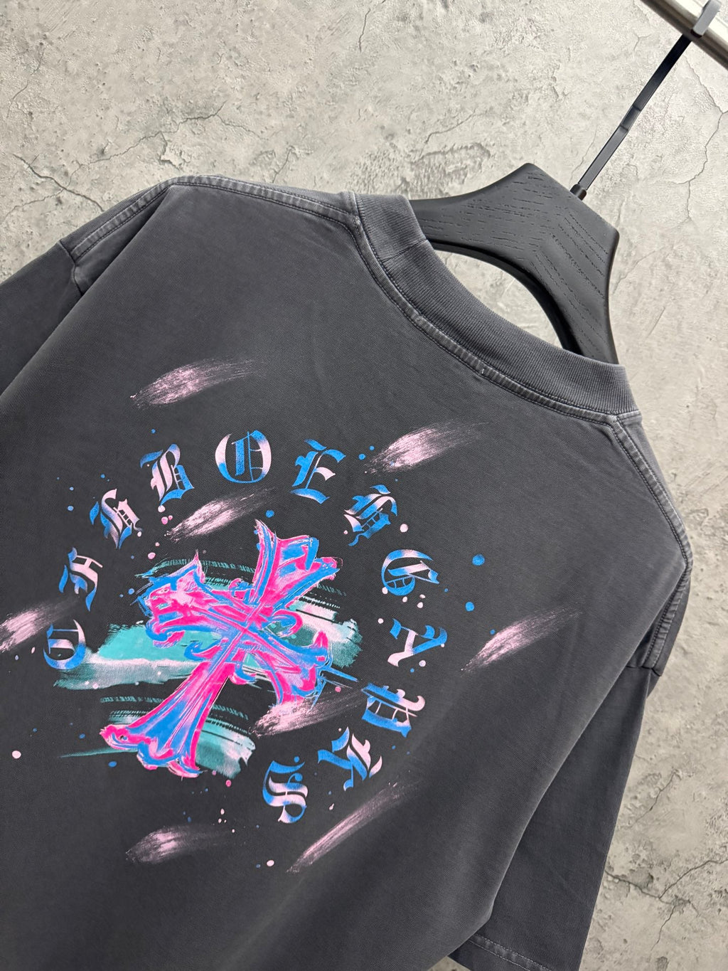 American painted couple short sleeved shirt
