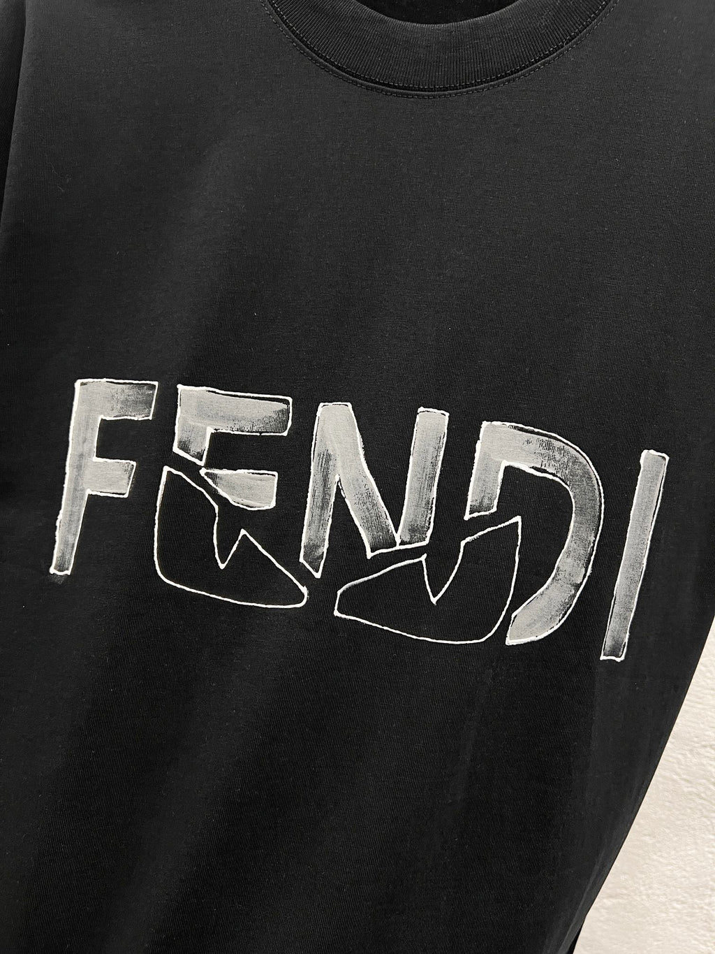 Loose hand drawn T-shirt -2