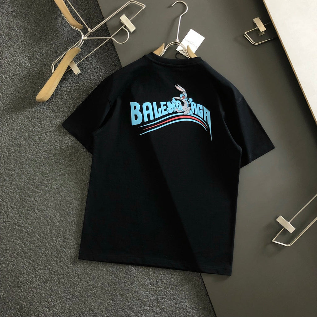 Summer new round neck fashionable short sleeved T-shirt