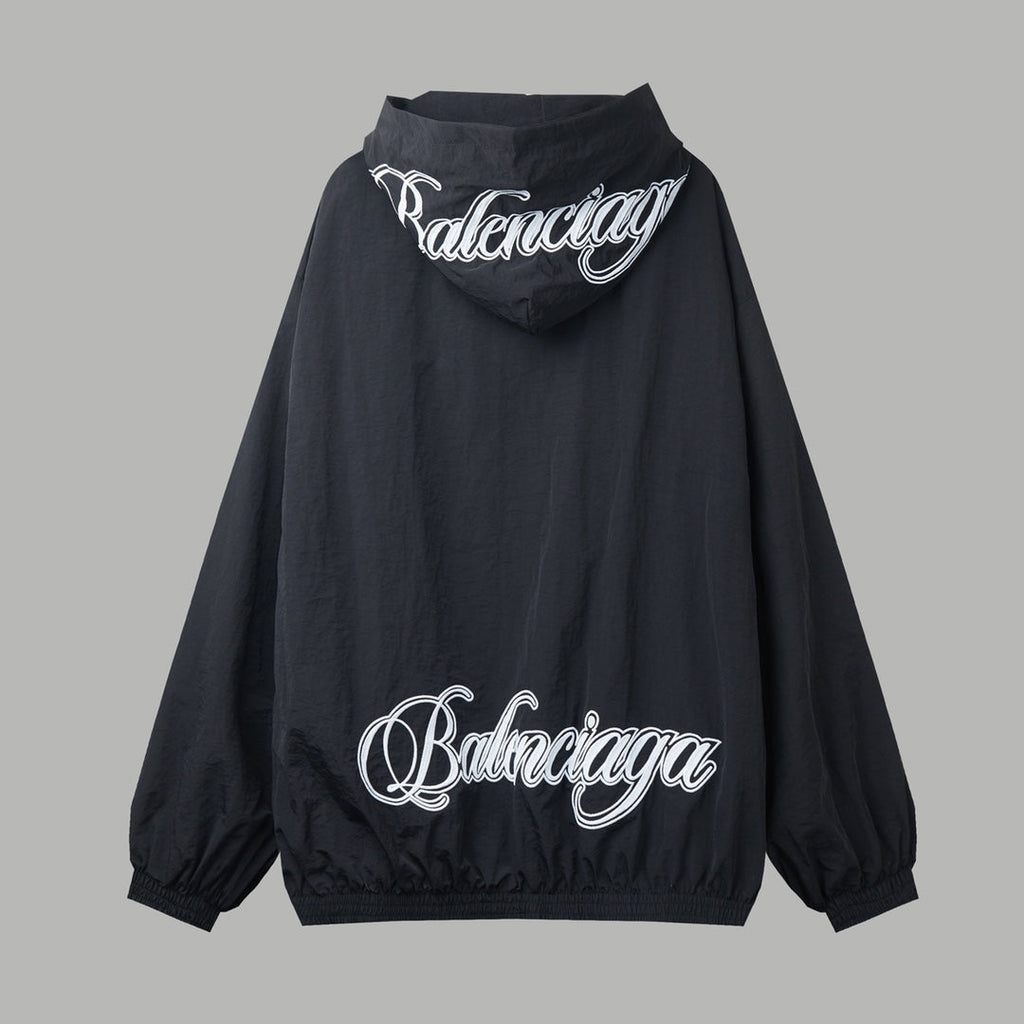 Alphabet Embroidered Hoodie Sports Set