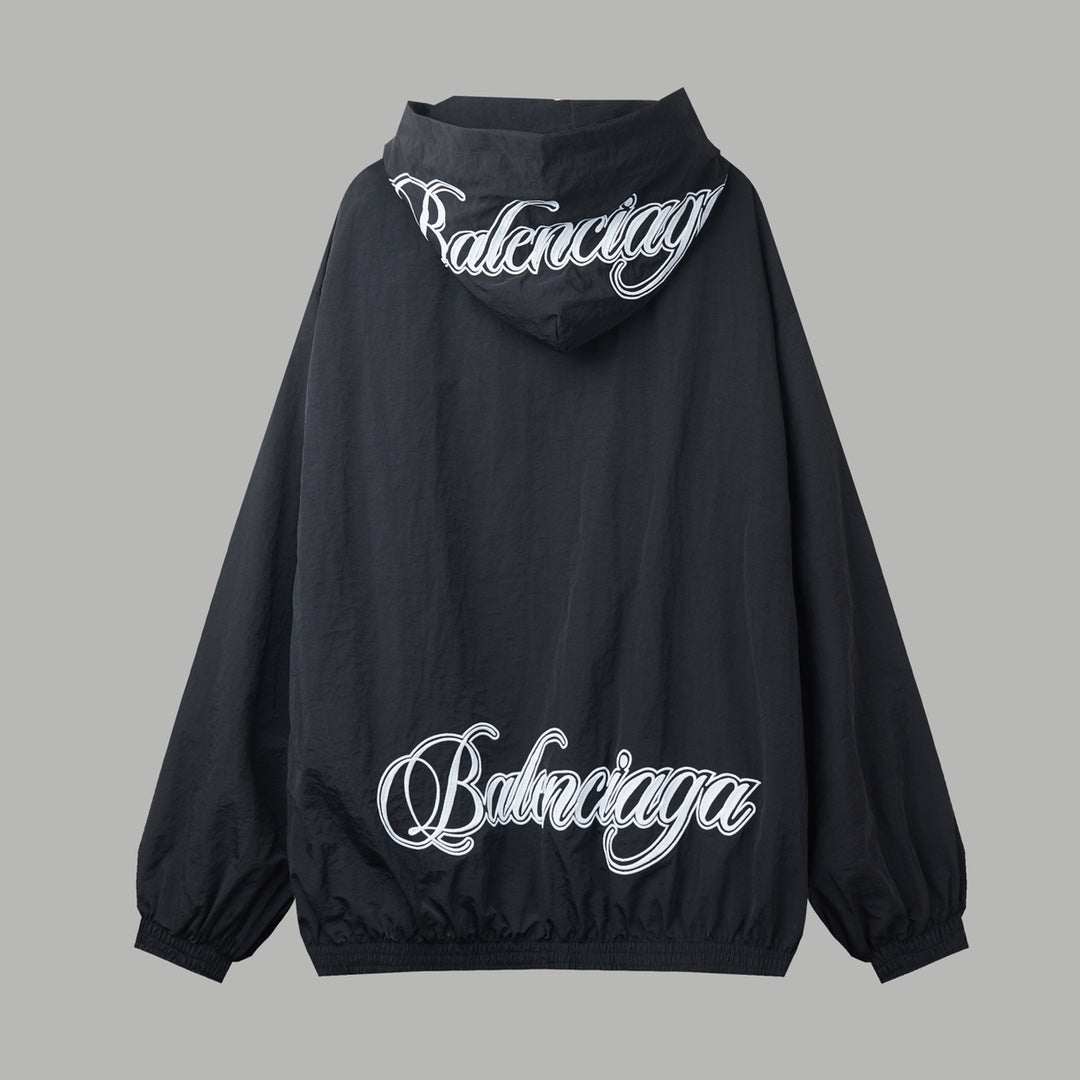 Alphabet Embroidered Hoodie Sports Set